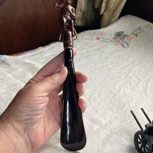 Vintage 1973 JSNY No. 12 football player Shoehorn.